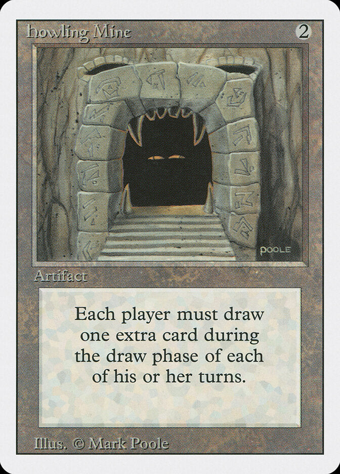 Howling Mine, Revised Edition Card Art