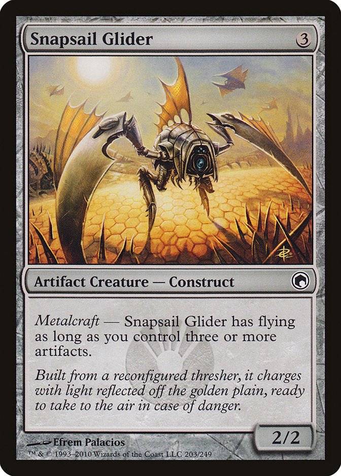 Snapsail Glider, Scars of mirrodin Card Art