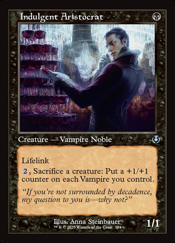 Indulgent Aristocrat, Innistrad Remastered Card Art