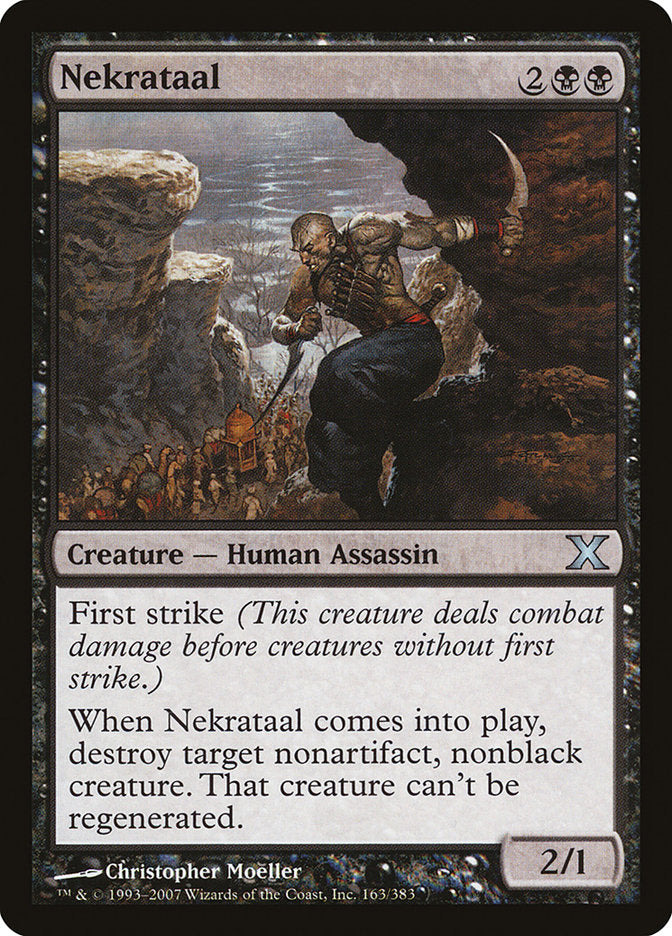 Nekrataal, Tenth edition Card Art