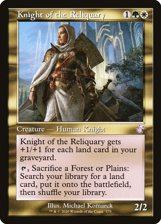 Knight of the Reliquary, Time Spiral Remastered Card Art