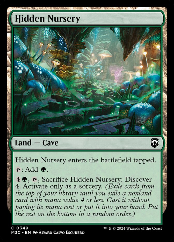 Hidden Nursery, Modern Horizons 3 Commander Card Art