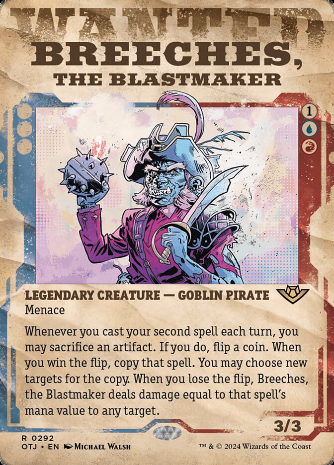 Breeches, the Blastmaker, Outlaws Of Thunder Junction Card Art