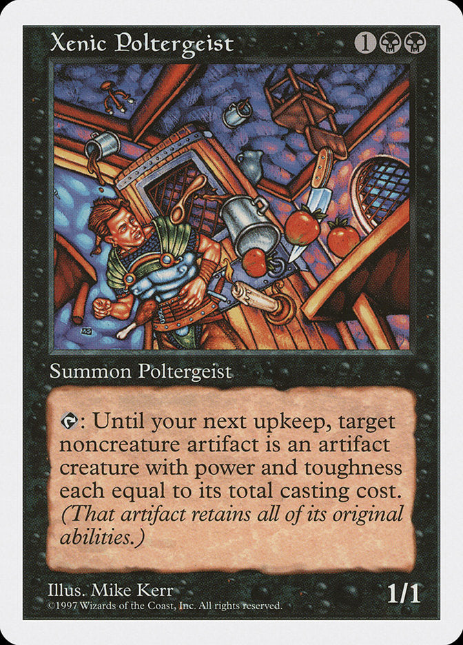 Xenic Poltergeist, Fifth edition Card Art