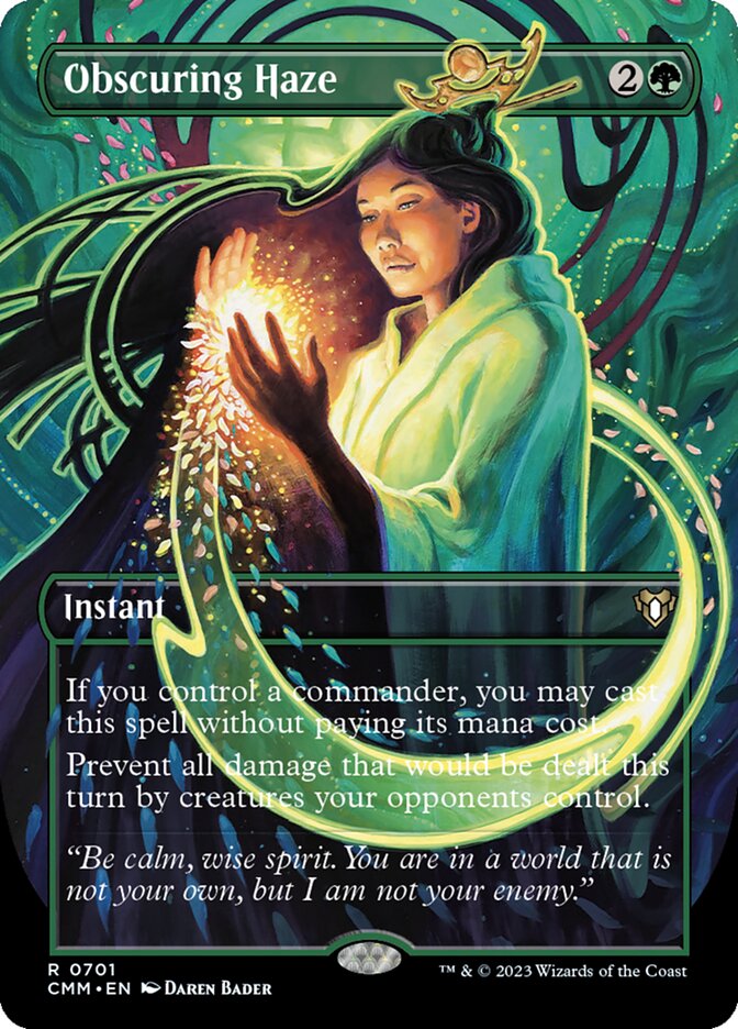 Obscuring Haze, Commander Masters Card Art