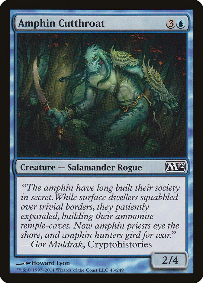 Amphin Cutthroat, Magic 2012 Card Art