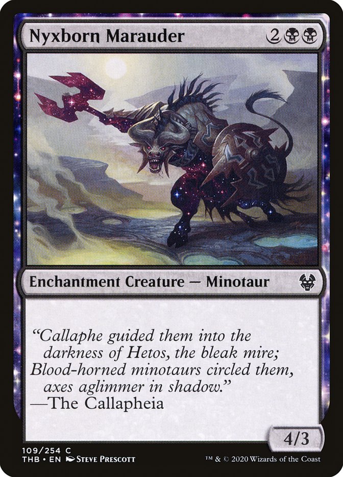 Nyxborn Marauder, Theros beyond death Card Art