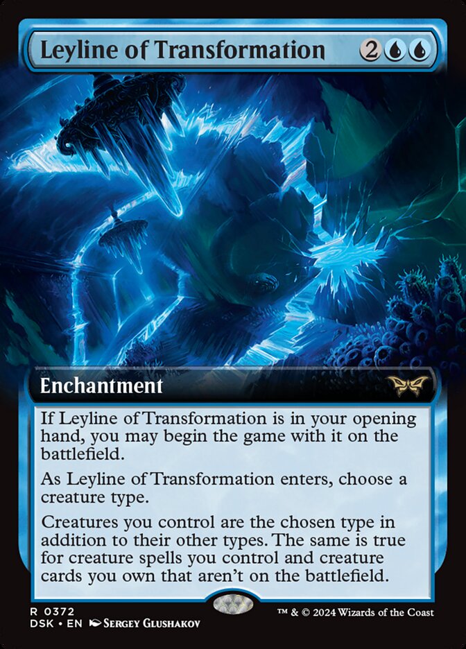 Leyline of Transformation, Duskmourn: house of horror Card Art