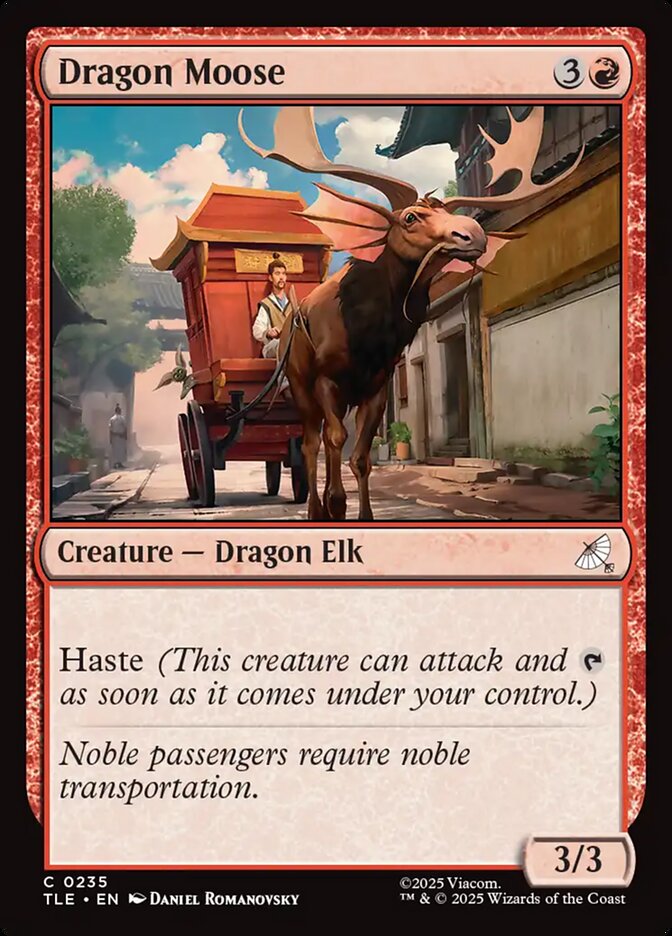 Dragon Moose, Avatar: The Last Airbender Eternal Card Art