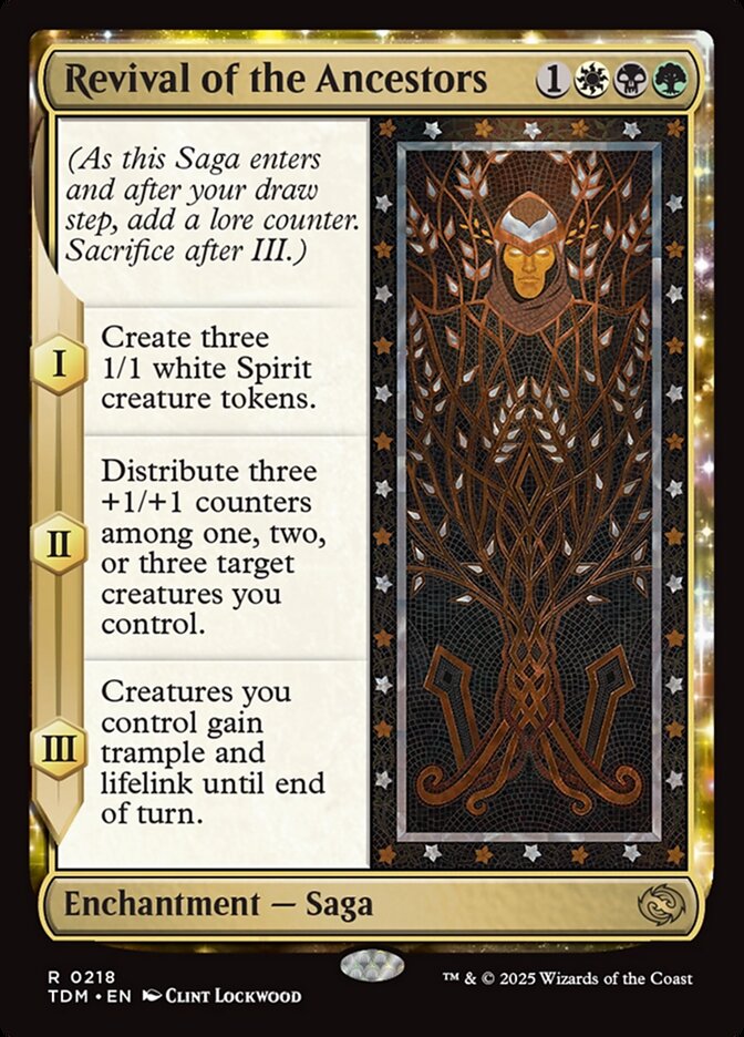 Revival of the Ancestors, Tarkir: dragonstorm Card Art