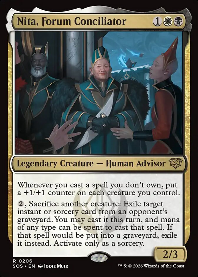 Nita, Forum Conciliator, Secrets Of Strixhaven Card Art