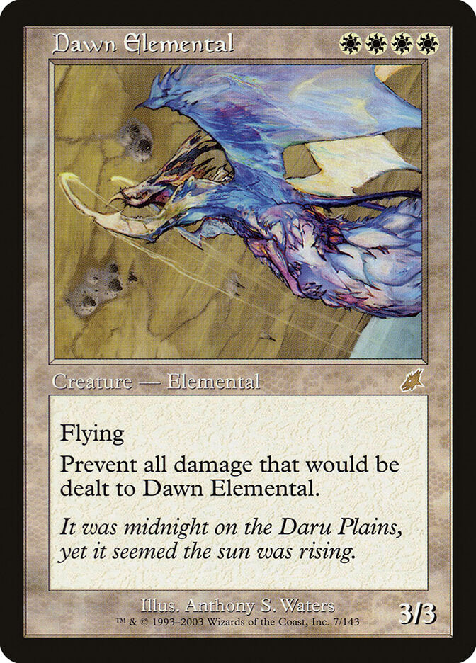Dawn Elemental, Scourge Card Art