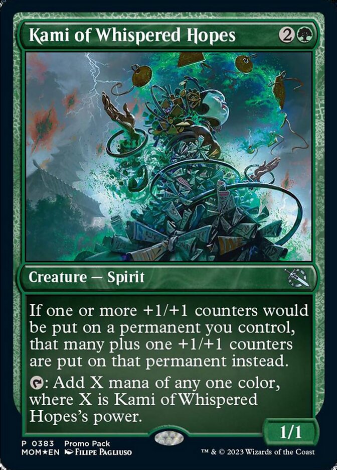 Kami of Whispered Hopes, March Of The Machine Card Art