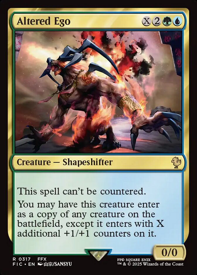 Altered Ego, Final fantasy commander Card Art