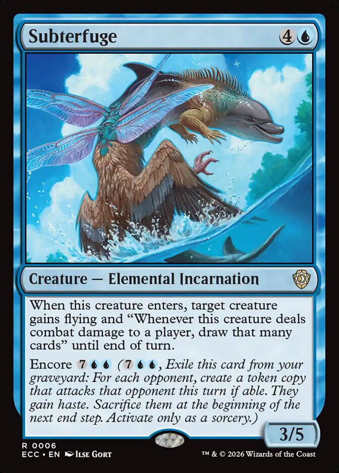 Subterfuge, Lorwyn Eclipsed Commander Card Art