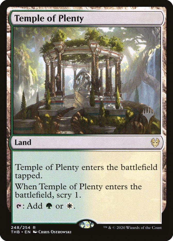 Temple of Plenty, Theros Beyond Death Promos Card Art