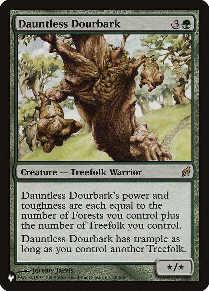 Dauntless Dourbark, The List Card Art