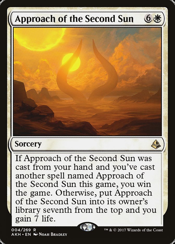 Approach of the Second Sun, Amonkhet Card Art