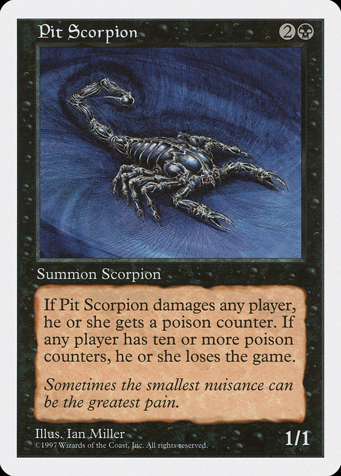 Pit Scorpion, Fifth edition Card Art