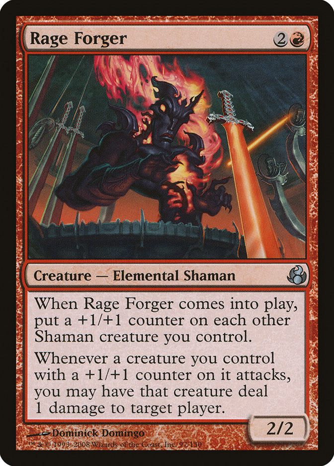 Rage Forger, Morningtide Card Art