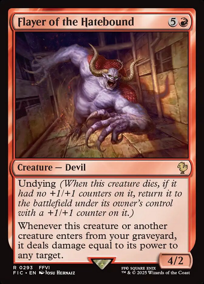 Flayer of the Hatebound, Final fantasy commander Card Art