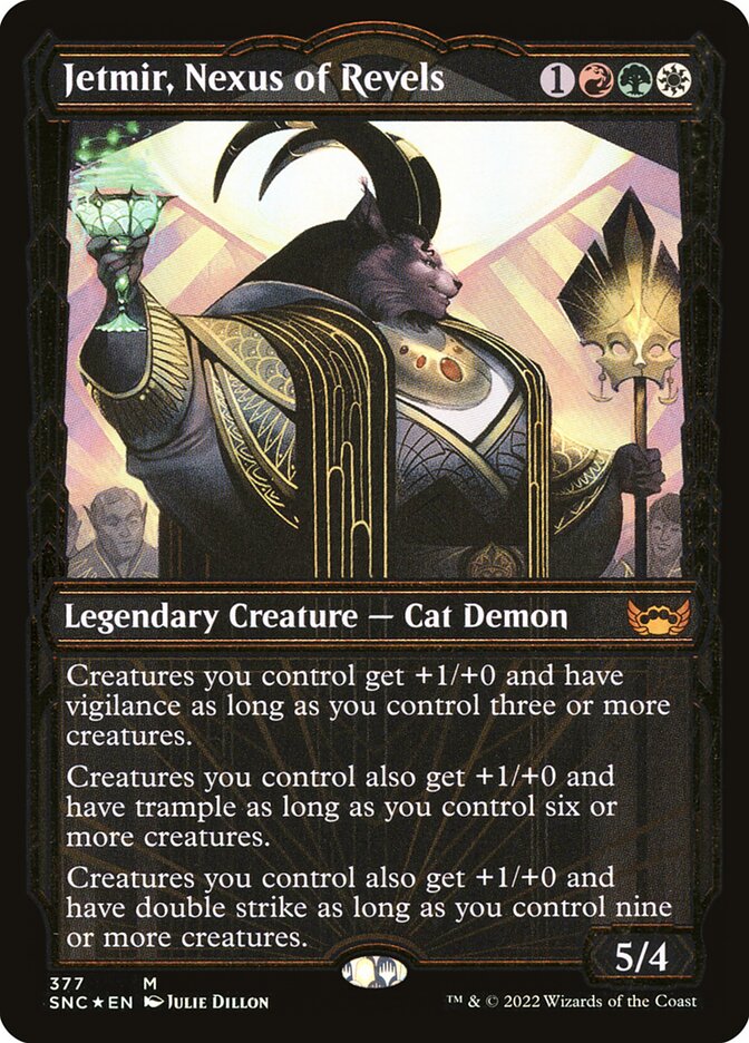 Jetmir, Nexus of Revels - Gilded Foil
