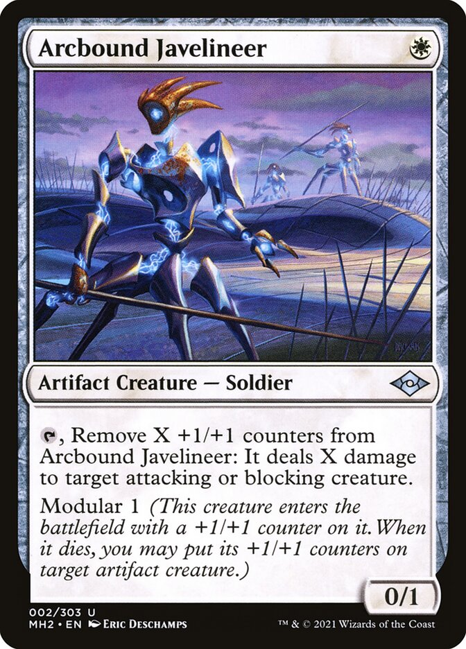 Arcbound Javelineer, Modern horizons 2 Card Art