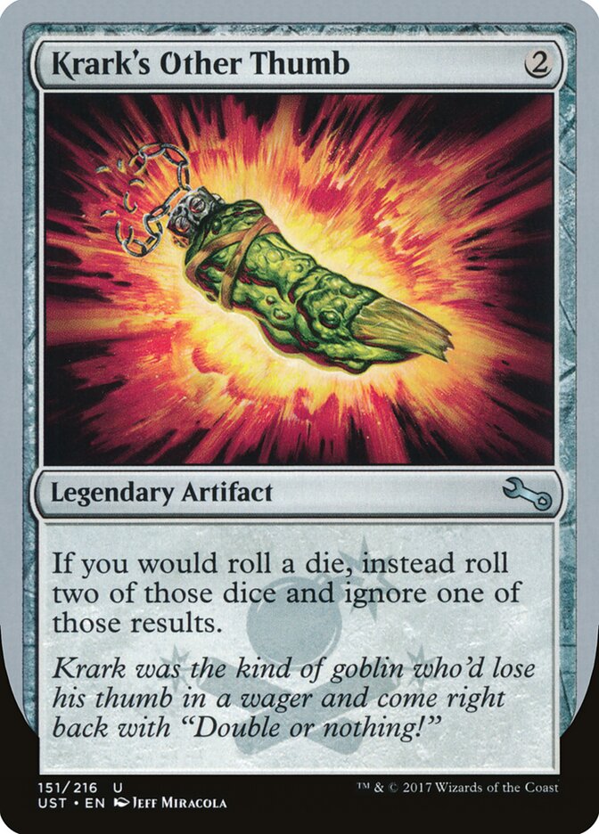 Krark's Other Thumb, Unstable Card Art