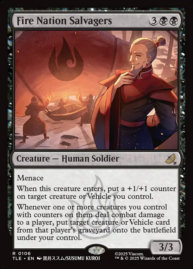Fire Nation Salvagers, Avatar: The Last Airbender Eternal Card Art