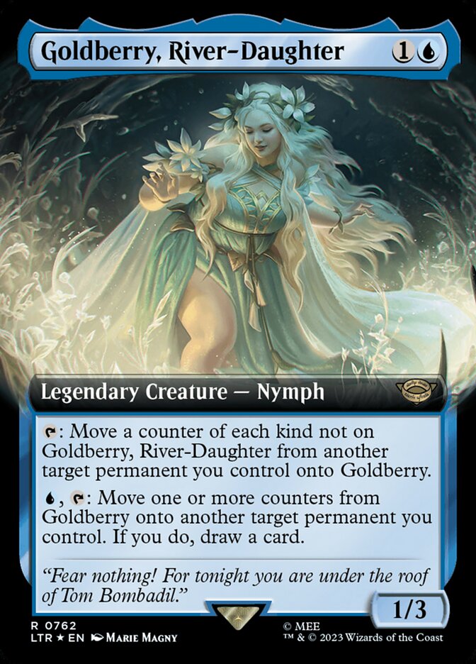 Goldberry, River-Daughter, The Lord Of The Rings: Tales Of Middle-Earth Card Art
