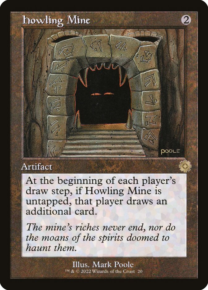 Howling Mine, The Brothers' War Retro Artifacts Card Art