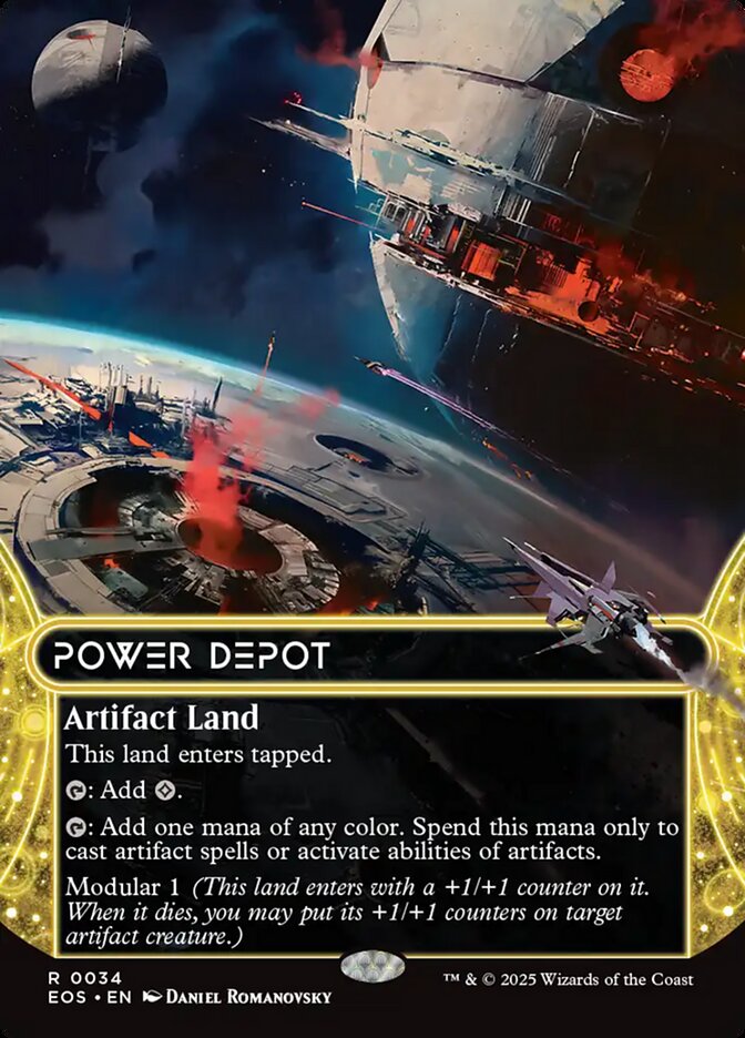 Power Depot, Edge of eternities: stellar sights Card Art