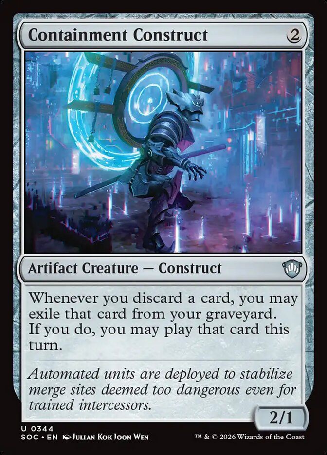 Containment Construct, Secrets Of Strixhaven Commander Card Art