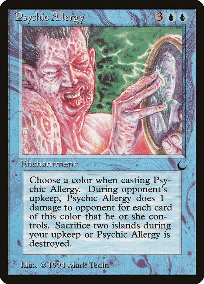 Psychic Allergy, The Dark Card Art