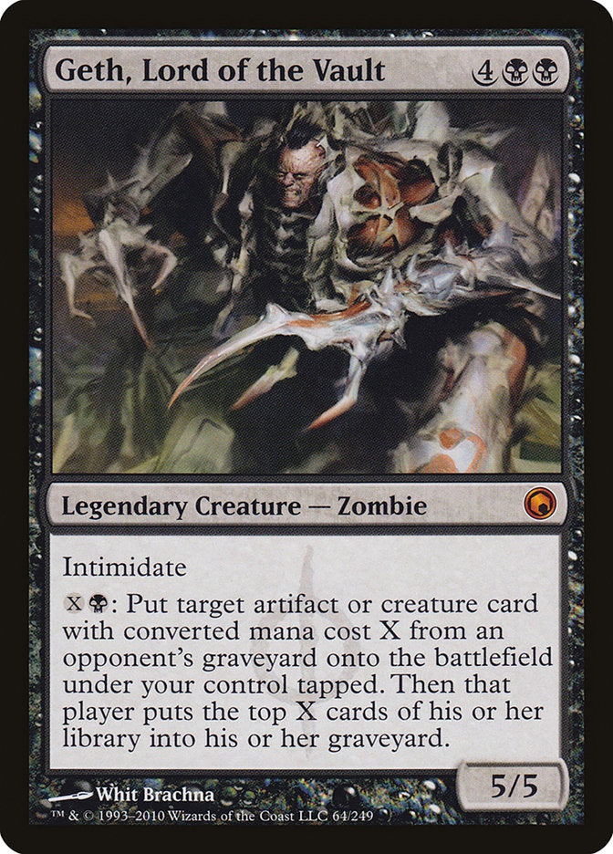 Geth, Lord of the Vault, Scars Of Mirrodin Card Art