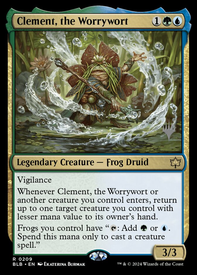 Clement, the Worrywort, Bloomburrow Promos Card Art