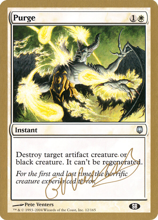 Purge, World Championship Decks 2004 Card Art