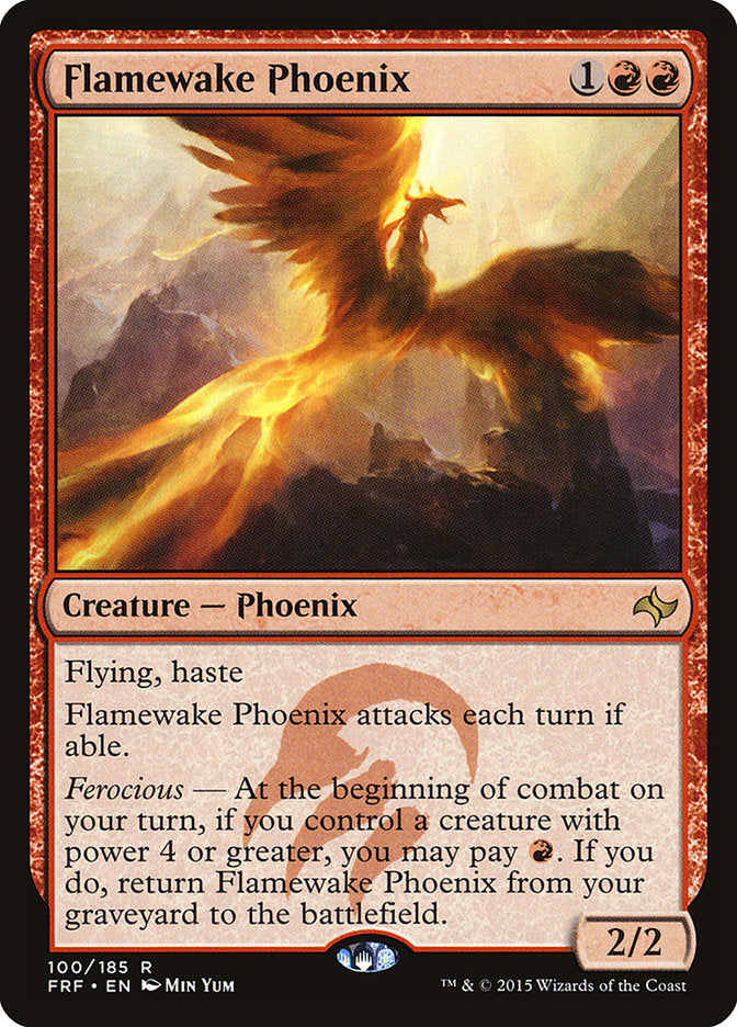 Flamewake Phoenix, Fate Reforged Card Art