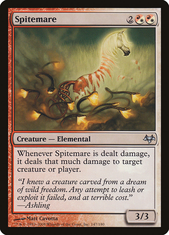 Spitemare, Eventide Card Art