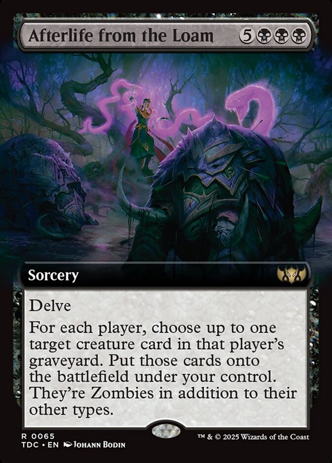 Afterlife from the Loam, Tarkir: Dragonstorm Commander Card Art