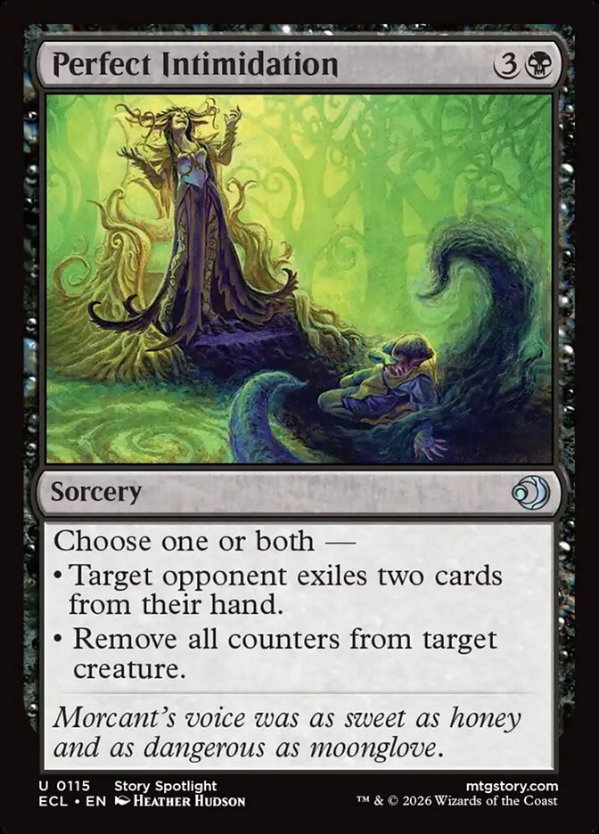 Perfect Intimidation, Lorwyn Eclipsed Card Art