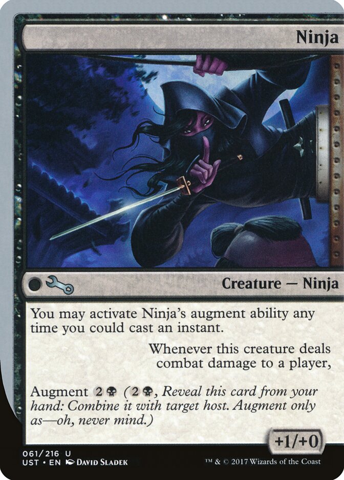 Ninja, Unstable Card Art