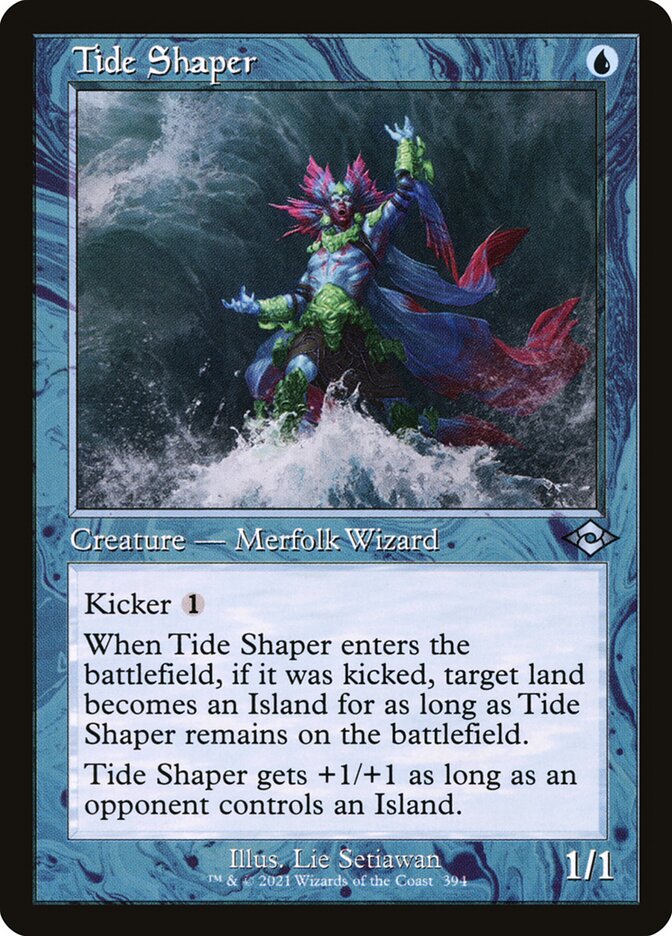 Tide Shaper, Modern Horizons 2 Card Art