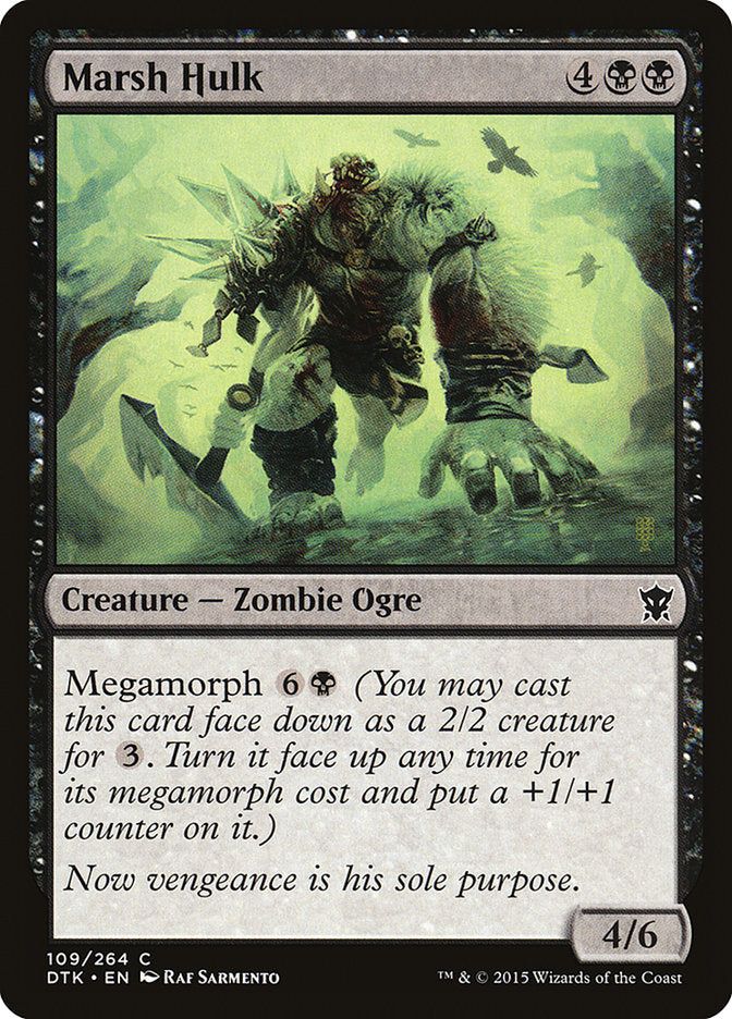 Marsh Hulk, Dragons of tarkir Card Art