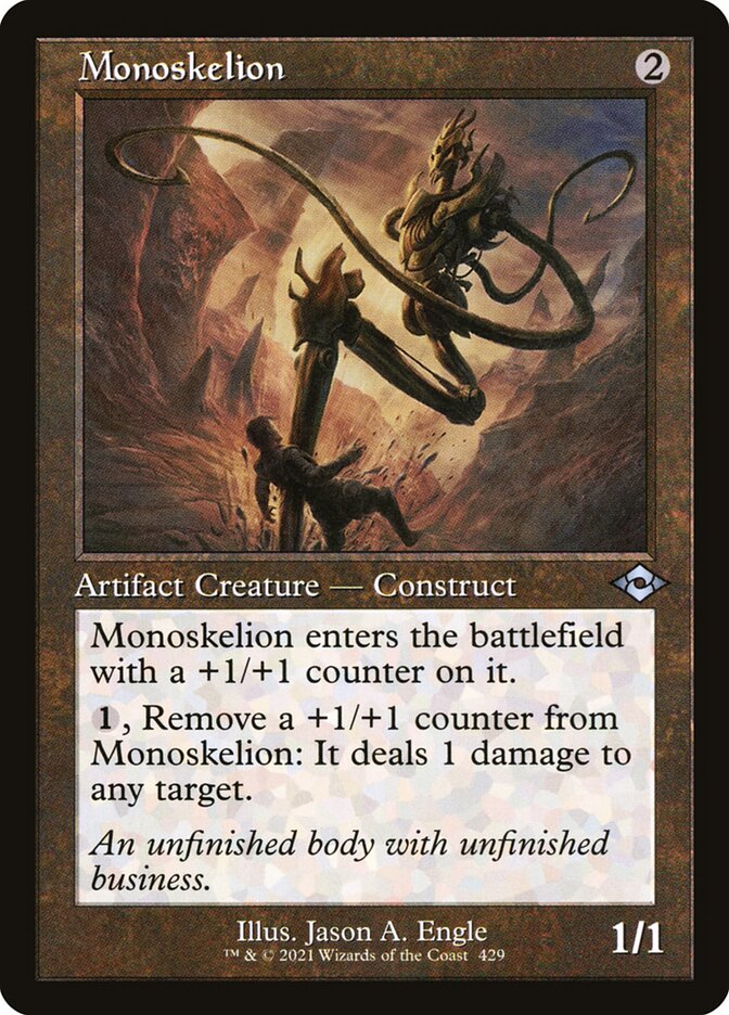 Monoskelion, Modern horizons 2 Card Art