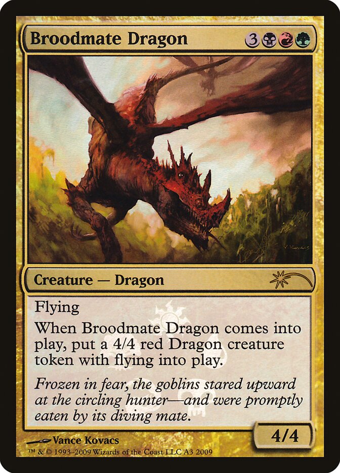 Broodmate Dragon, Shards Of Alara Promos Card Art