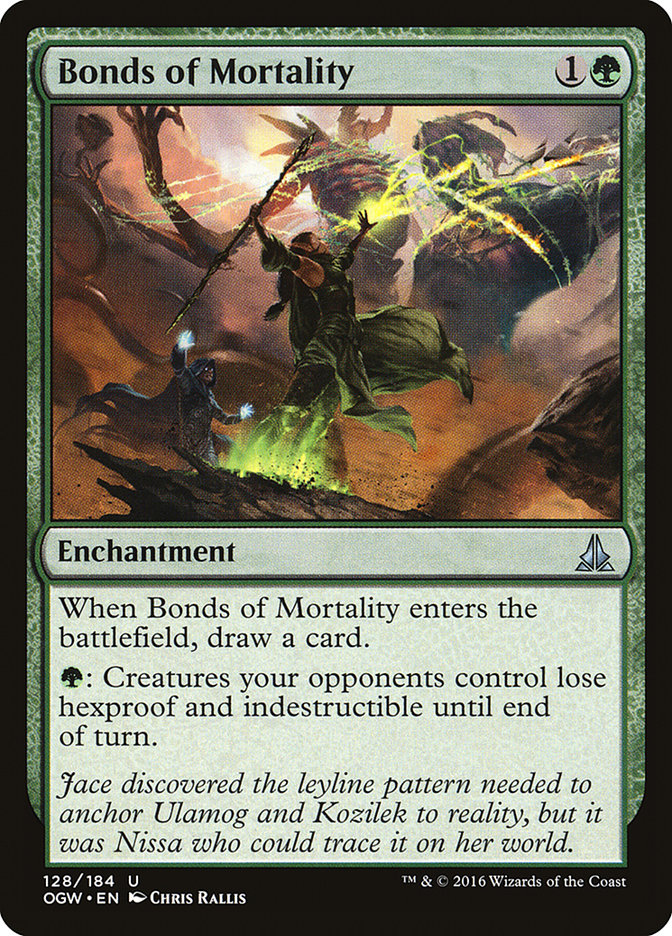 Bonds of Mortality, Oath Of The Gatewatch Card Art