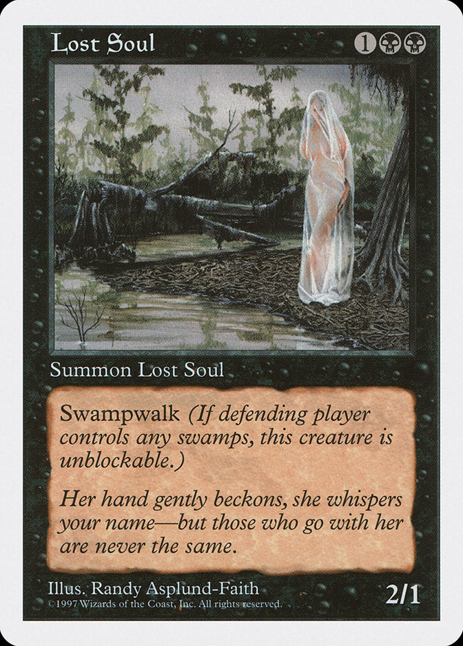 Lost Soul, Fifth edition Card Art