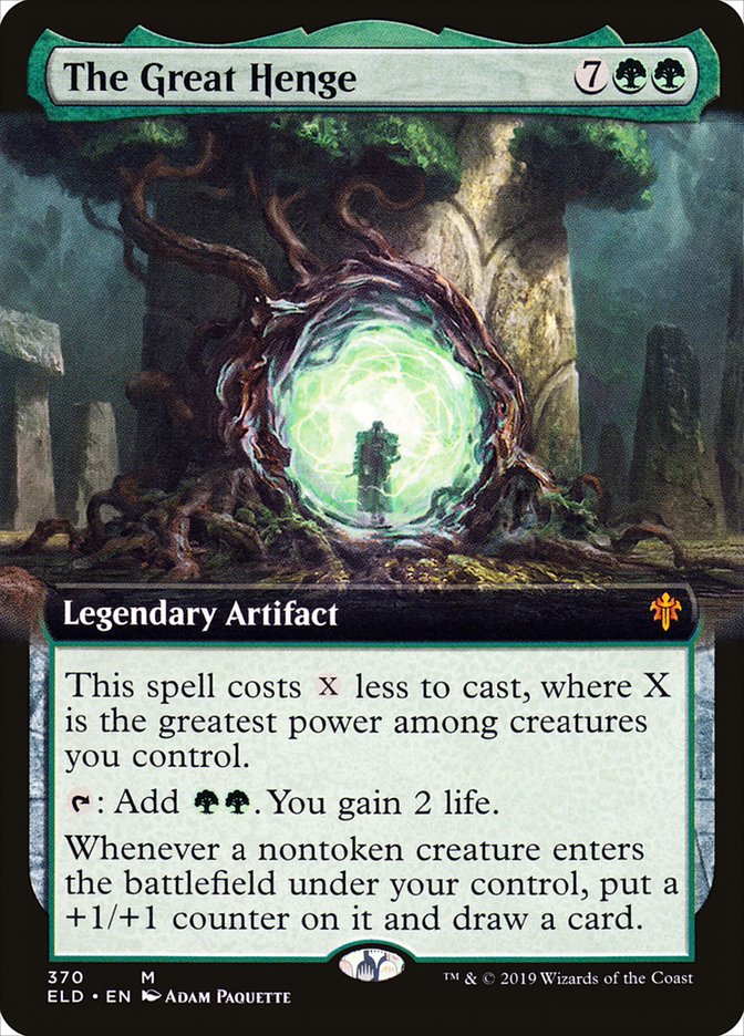 The Great Henge, Throne Of Eldraine Card Art