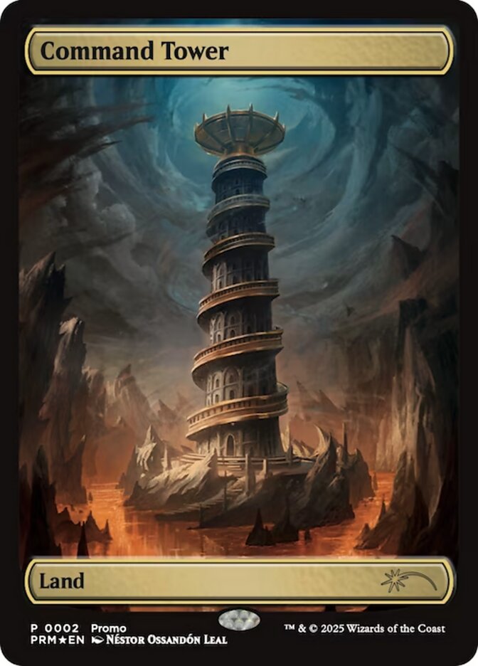 Command Tower, Wizards Play Network 2025 Card Art